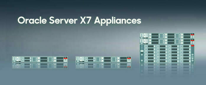 The Oracle X7 Database Appliances