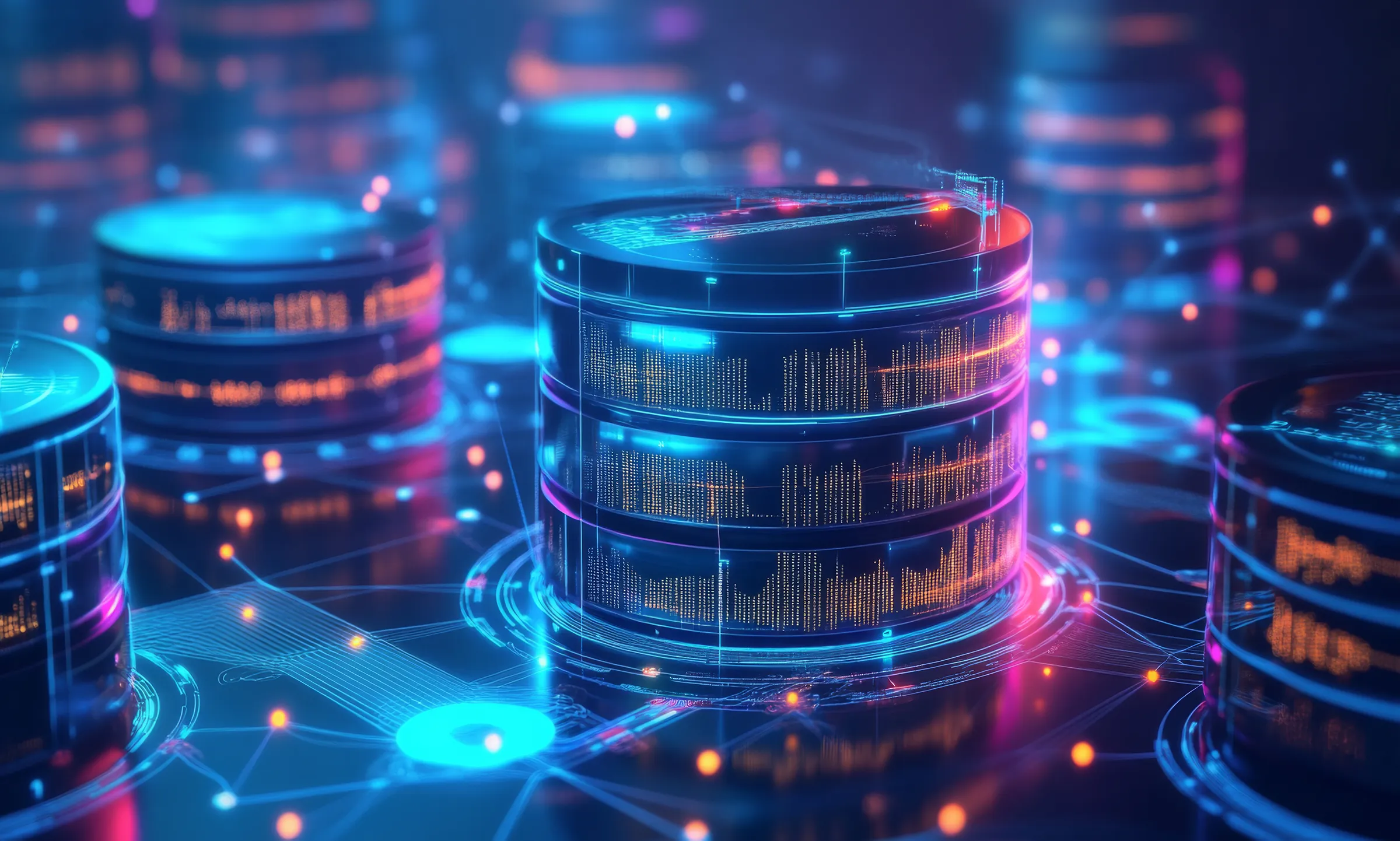 Digital security concept representing database patching and user access management for SQL environments.